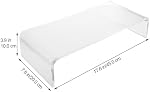Keyboard Protector with Multi-Functional Computer Stand and Cat-Proof Keyboard Tray for Home Office