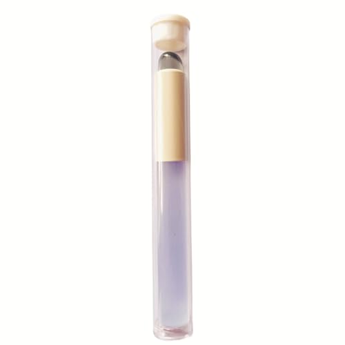 Finger belly round head Q soft silicone lip brush can be used for lip film lipstick stain concealer makeup dustproof portable and multi-functional