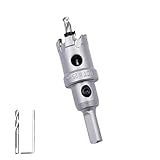 25mm Hole Saw LAIWEI Carbide Hole Cutter Stainless Steel Metal Drill Bit Tungsten Carbide Tipped Hol