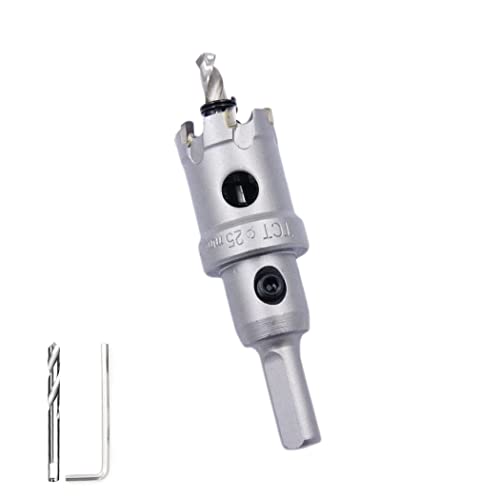 25Mm Hole Saw Laiwei Carbide Hole Cutter Stainless Steel Metal Drill Bit Tungsten Carbide Tipped Hole Saw Drill Bit (1"(25Mm)) #TOP21