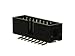 SULLINS SBH11-NBPC-D08-SM-BK 16 Position Total Dual Row 2.54 mm Pitch SMT Male Shrouded Box Header - 1000 item(s)