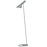AJ Floor Lamp, Louis Poulsen, Stehleuchte Entworfen von Arne Jacobsen (Blass Petroleum)