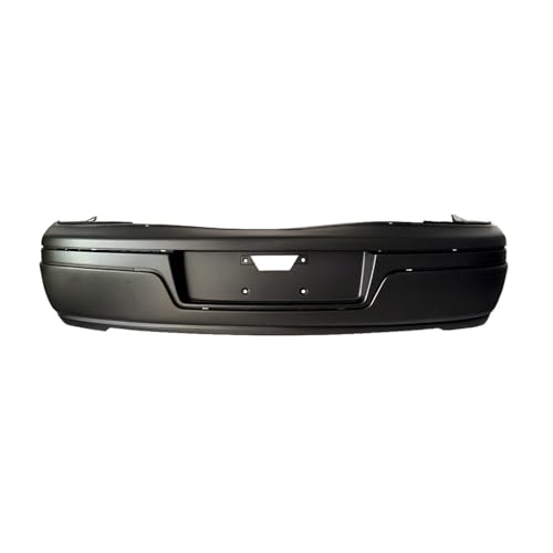 Image of FitParts Compatible with Chevrolet Impala 2000-2004 Rear Bumper Cover | Primed, With Molding Holes, Sedan, Ready to Paint, OEM 12335487, GM1100622