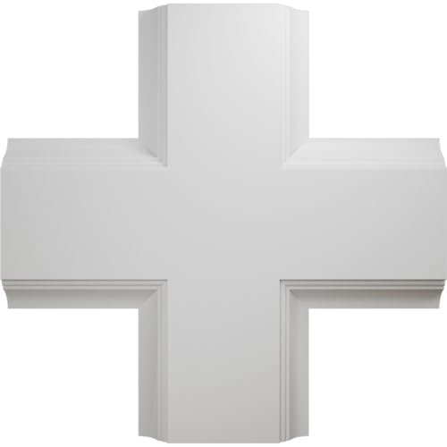 Ekena Millwork CC08ICI02X20X20TR Inner Cross Intersection for 8" Traditional Coffered