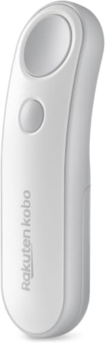 Kobo Télécommande | Tourne-Page | Compatible avec Les liseuses Kobo | Lecture Mains Libres | Ergonomique | Connexion Bluetooth (Noir)