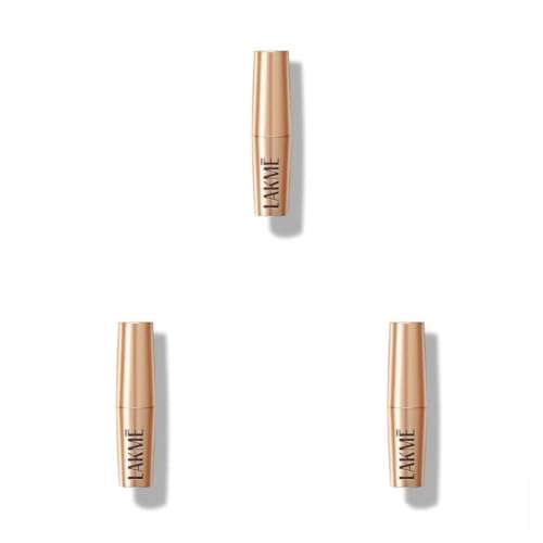 Image of LAKME LAKM Lakme Powerplay Priming Matte Lipstick, Smooth Finish, Lightweight Smudgeproof, Lasts 16hrs, Hydrates Lips, Rosy Sunday, 3.6g (Pack of 3)