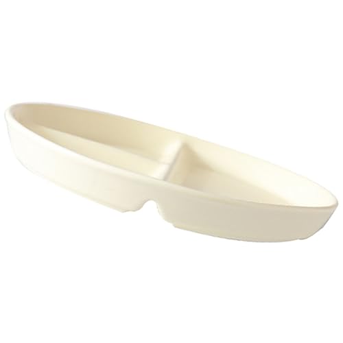 Cabilock Ceramic Divided Food Plate Home Serving Tray for Portion Control Dish with Easy Clean Design for Balanced Meals for Breakfast and Lunch