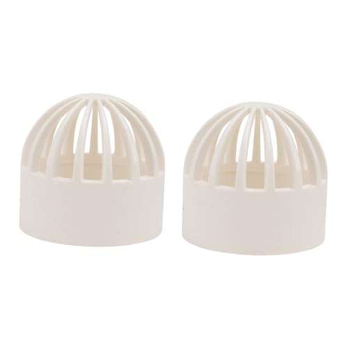 COSMEVIVI 水槽用透水性ネット 2個入り PVCカバー 濾過メッシュ 水槽用 シーフード池用 取り付け簡単