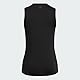 adidas Damen Volleyball Quickset Sleeveless Jersey, Black, M