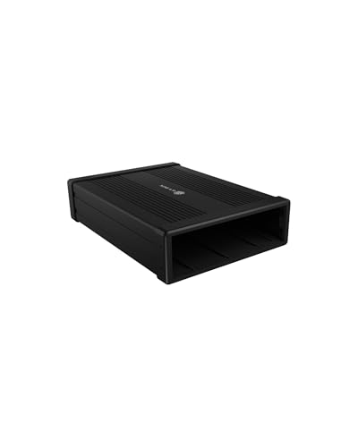 ICY BOX Boîtier externe 5,25 pouces pour lecteurs Blu-ray et DVD, USB 3.0, Boîtier externe pour graveur de DVD, Boîtier pour graveur Blu-ray, Aluminium,...