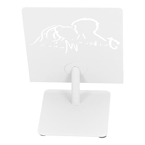 Alvinlite Suporte para celular e tablet, suporte para mesa de ferro forjado para quarto de casa (bra