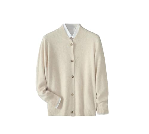 Men's Casual Long Sleeve 100 Percent Cashmere Knit Cardigan Sweaters - Main Image