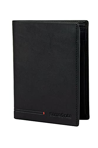 Portafoglio: 9,6 x 1 x 13 cm Samsonite Simpla SLG - Portafoglio, 13 cm, Nero (Black)