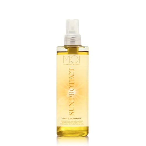 SUN PROTECTOR. Spray Capilar Protector Solar protección media – Hidratación y Cuidado | M·O·I Hair Care