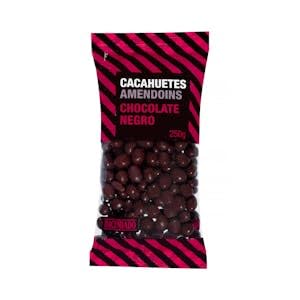Cacahuetes Hacendado chocolate negro Paquete 250 gPack 2