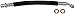Dorman H621842 Clutch Hydraulic Hose Compatible with Select Subaru Models