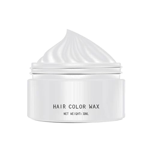 Cera para Cabello de Color - 3cl Color Temporal,Tinte Lavable para Niños Adolescentes Hombres Mujeres Fiestas Halloween Cosplay Club