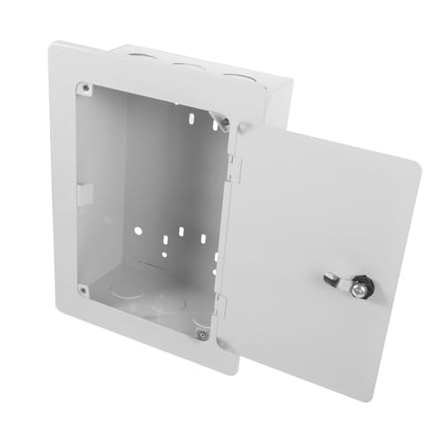 TEHAUX Caja de Distribución Eléctrica Mural para Exteriores Caja de Conexiones con Protección contra Salpicaduras Carcasa Resistente para Interruptores y Proyectos Eléctricos