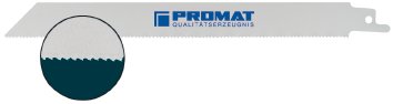 Promat 814717 Reciprocating Saw Blade Length 180 mm Bi 4T / Inch Flexible Promat Pack of 5