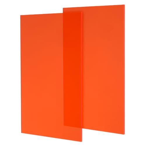 Plaque acrylique rouge 3mm uxcell pour loisirs créatifs et décors de fête