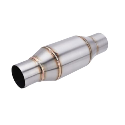 Silenciador Escape Catalizador De Escape Universal para Motocicleta, Tubo Intermedio, Silenciador Modificado, Cámara De Expansión, Catalizador Deportivo, Silenciador De Escape De 35 Mm
