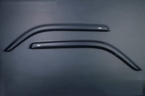 REIZ ロゴ付き 車種専用 ドアバイザー 両面テープ/固定具付き -ダイハツ S500P,S510P ハイゼット トラック/ジャンボ 前期・後期共通 -