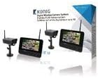 König SAS-TRANS60U Digital 2.4 GHz Wireless Camera System with 7" Monitor