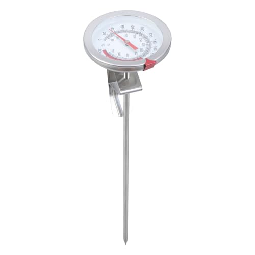 Termómetro de carne para asar y cocinar, termómetro de cocina de acero inoxidable para pavo, barbacoa, carne de res, leche, té, cocinar carne digital