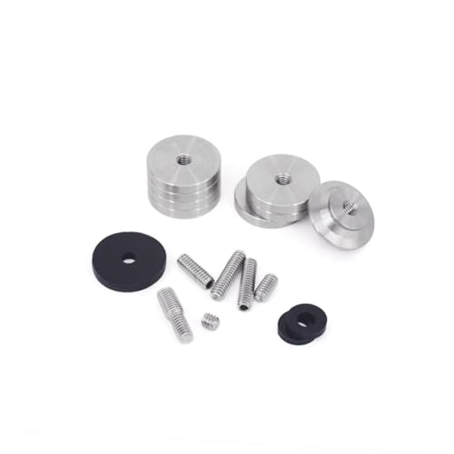 DECOMELODY Stabilizer Weight Screws Accessories Easy Install Balance Point Inserts Construction Reduction Compatible Silver