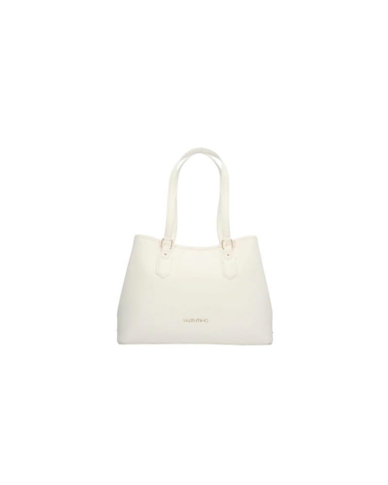 VALENTINO Women's Brixton Bag, White, ESTANDAR