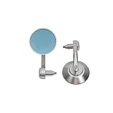 specchietti per triumph bonneville  Moto Specchio Per TRIUMPH Per BONNEVILLE T100 T120 Accessori Moto Specchi Retrovisori Specchi Retrovisori Laterali Blu HD Antiriflesso Specchietto Moto Set (Colore : B silver)