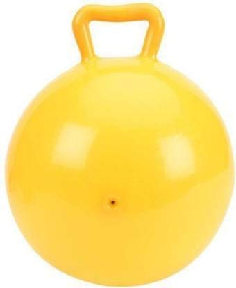 paryavaran MICRONE Hopping Bouncing Inflatable Hop Ball for Kids | Sit and Bounce | Outdoor Party Games for Kids - Age (2 to 12 y) | Size - 18 inch (Multicolor) (Assorted Color Design)