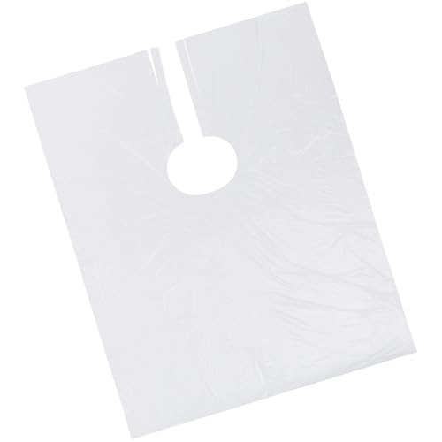 Capa desechable para corte de cabello Uonlytech 50 piezas 64x84 cm impermeable para salón y barbería