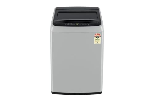 Image of LG 7.5 Kg T75VBSF1Z Top Load Washing Machine, Smart Inverter Motor, Middle Free Silver
