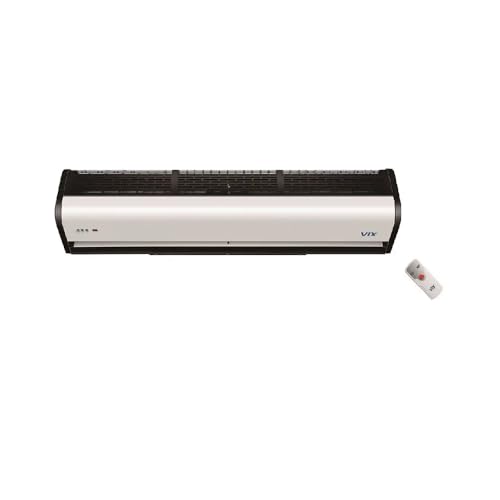 Cortina de Ar Vix One 90cm Preta e Branca – 220 Volts
