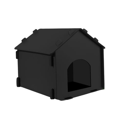 Fxzqgnh Caja nido para pollos y gatos, fácil de montar y limpiar, ideal para gallineros, granjas de huevos en patios traseros o en granjas, 51 x 45 x 47 cm
