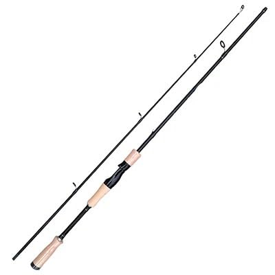 Canne à pêche pour truite et bar spinning télescopique de 1.8M