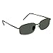 proSPORT Reader Sunglasses +2.50 Non Bifocal Smoke Lens Black Frame For Men and Women
