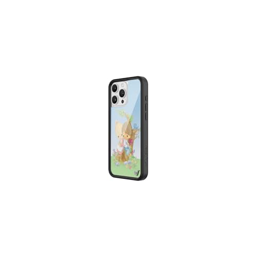Image of Wildflower Cases - Compatible with iPhone 16 Pro Max | Protective Black Bumper, 6.5ft Drop Test Certified, Women Owned Small Business | Precious Moments Collab - Love One Another