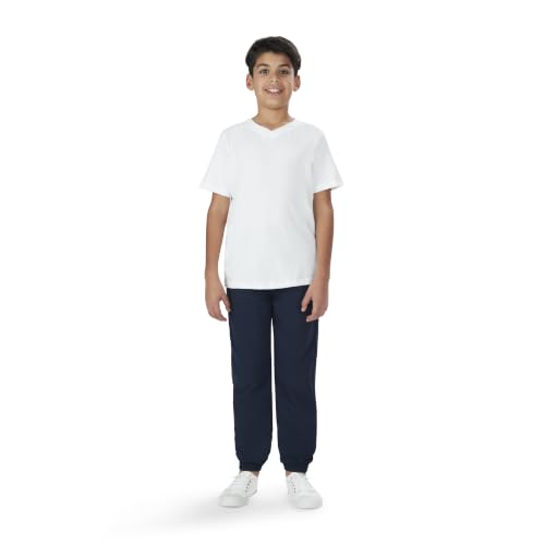 Image of French Toast Boys' Pull-on Twill Jogger-Style Pants
