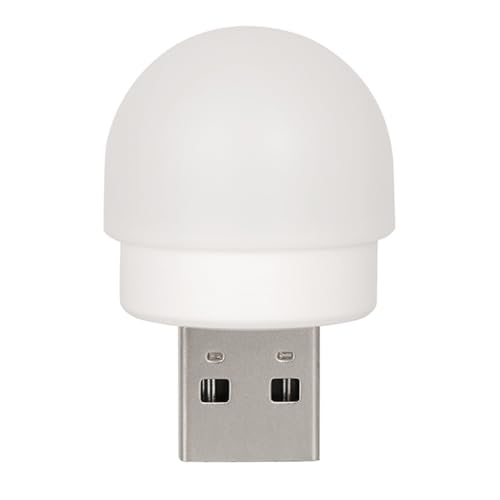 Zambuph Luces nocturnas LED con forma de hongo portátil, pequeño, 5V, 1A, alimentación USB, dormitorio, sala de estar, protección ocular, lámpara iluminación emergencia