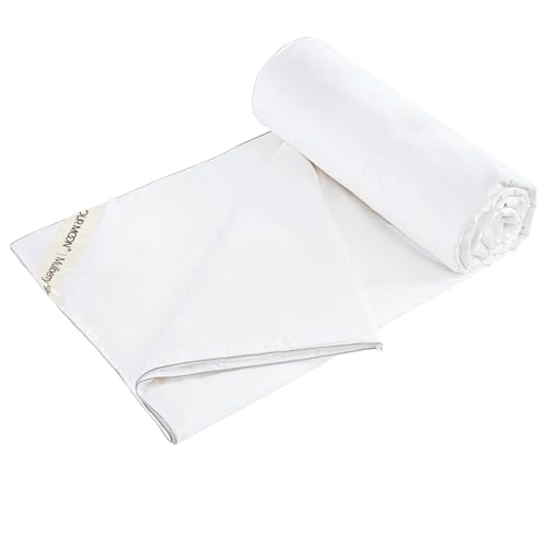 YOUR MOON Luxurious Summer/Spring Lightweight Mulberry Silk Comforter Queen Size,100% Natural Long...
