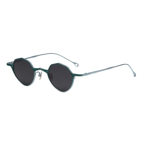 Lunettes de soleil rondes polarisées vintage UV400 homme et femme