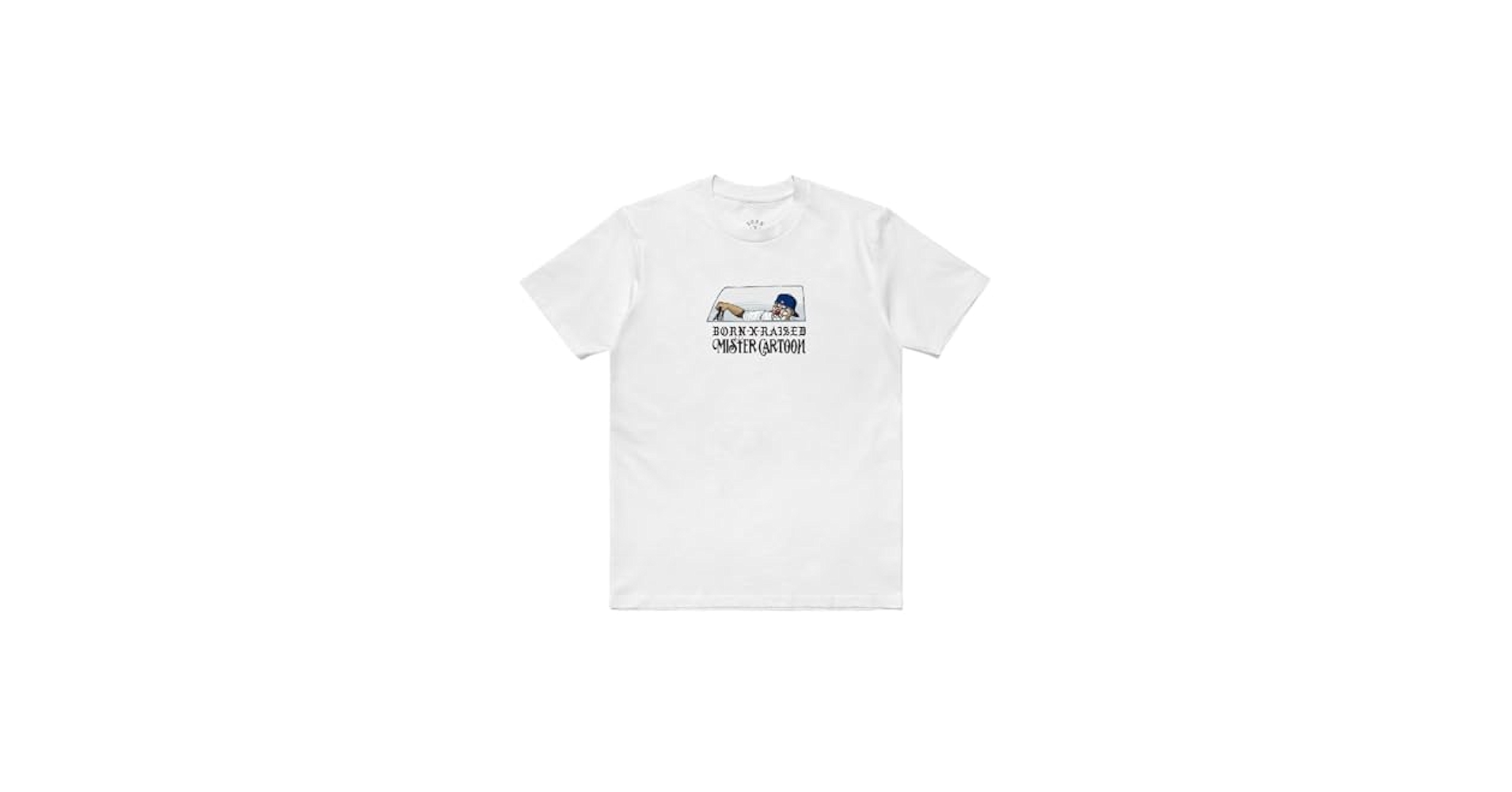 ボーンアンドレイズド ミスターカートゥーン Amazon.co.jp: MISTER CARTOON BORN RAISED STARCHED TEE WHITE