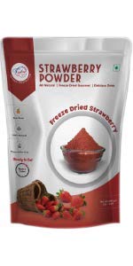 FZYEZY Natural Freeze Dried Strawberry Powder for Kids and Adults | Camping Vegan snacks dried Healthy Ready to Mix smoothie Powder |Travel Friendly | Pantry groceries dehydrated fruit Powder|50 gm (B0D4HDN4QG) Amazon Price History, Amazon Price Tracker