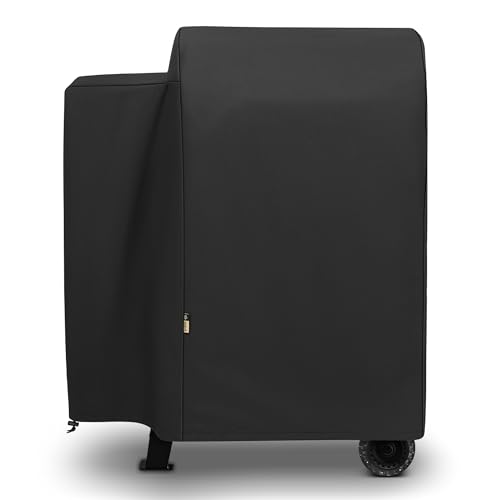 Arcedo Grill Cover Compatible with Pit Boss Lexington 500 Lexington 540 Pro 600 and Tailgater Heavy Duty Waterproof Wood Pellet Smoker Cover All Weather Protection for Onyx Edition Grill
