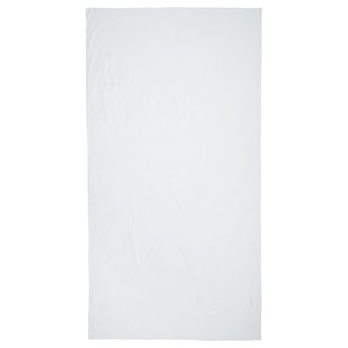 Tissu prédécoupé blanc pour couture drap de lin coton Ditte 150x300