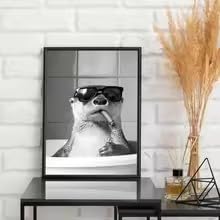 Affiche loutre mignonne : la solution pour décorer un petit mur vide