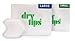 Microbrush 291543 Dry Tips, Small, White (Pack of 50)