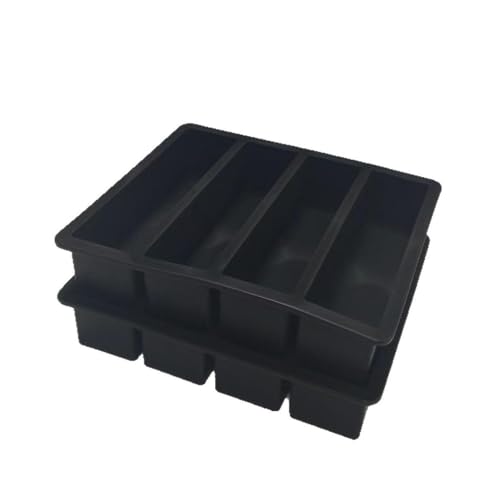 Molde para bloques de hielo grande de silicona JEATHA miniatura 2